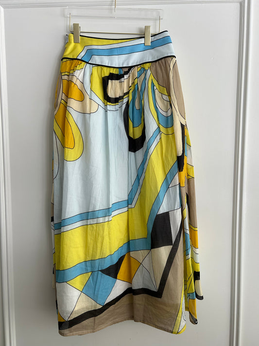 Geo Maxi Skirt