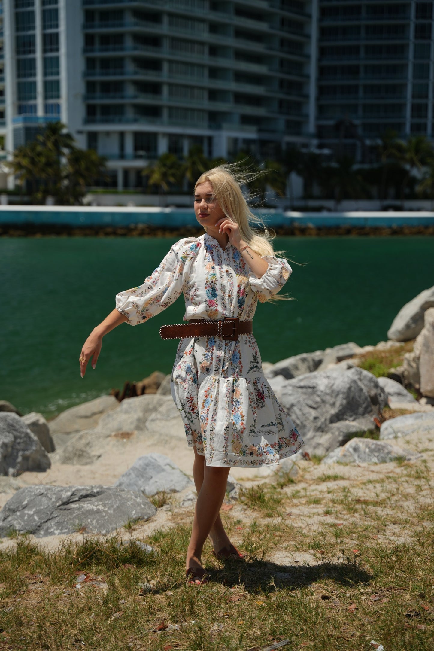 Flounce Dress
