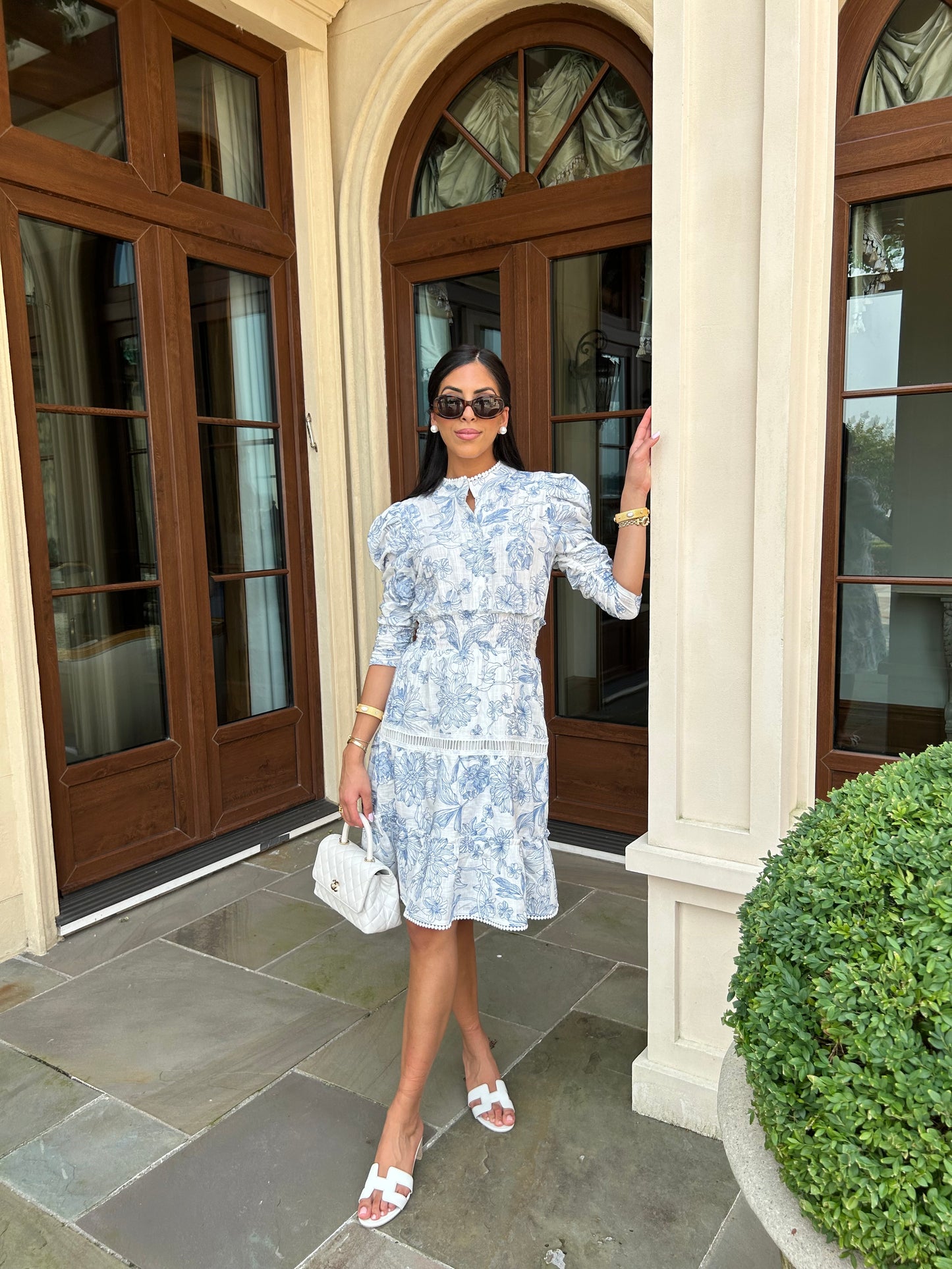 Embroidered Floral Dress Natalie's Fashion House Embroidered Floral Dress Natalie's Fashion House