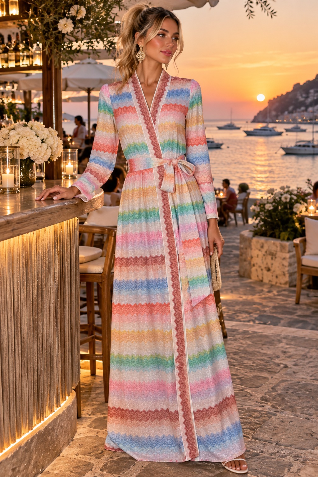 Shimmer Maxi Dress
