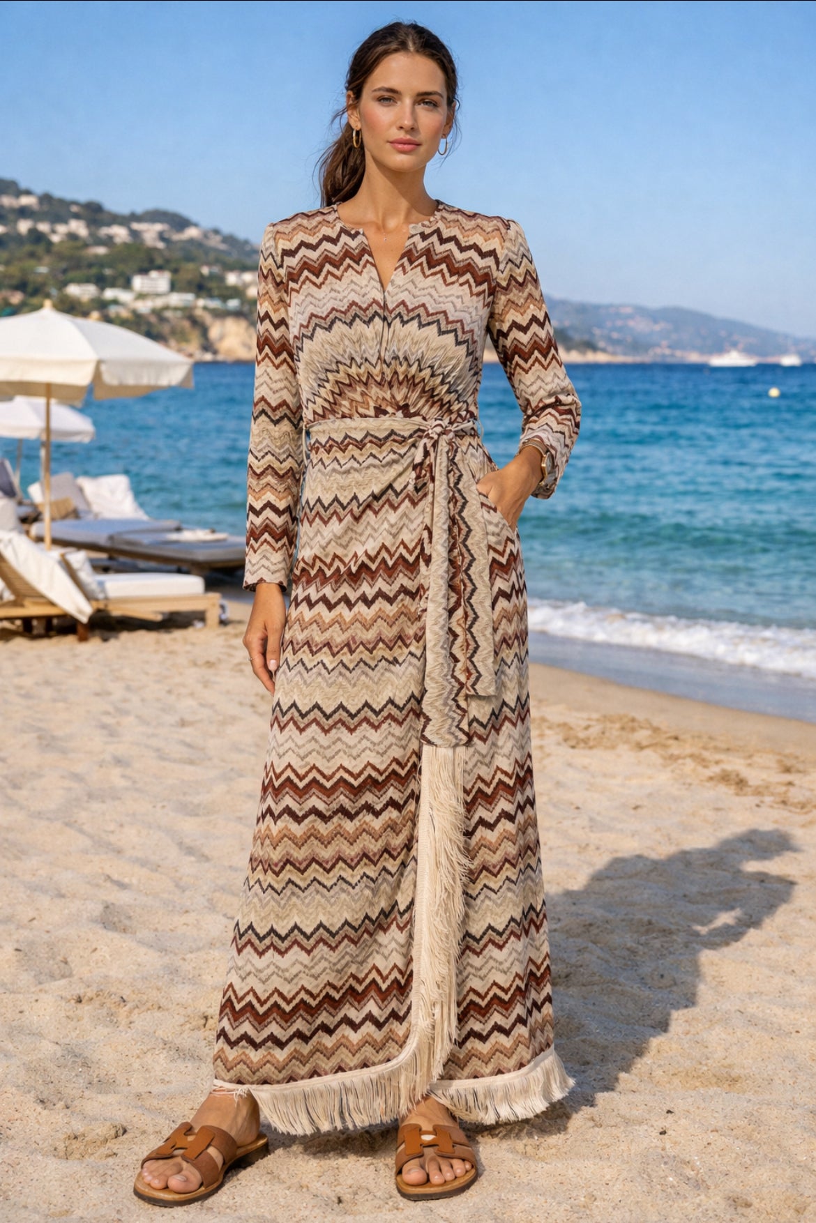 Maxi Wrap Dress