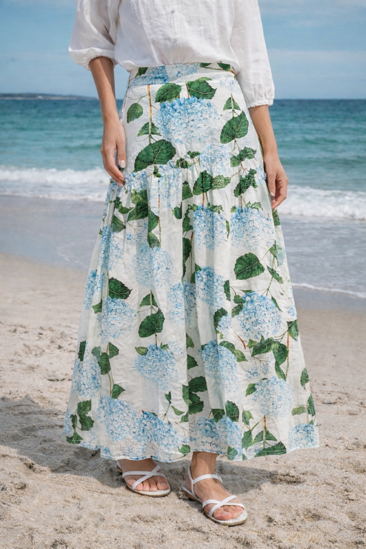 Hydrangea Maxi Skirt